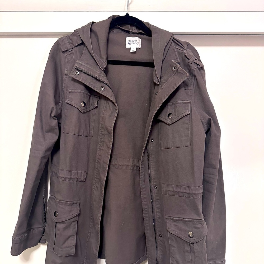 Market & Spruce Kathleen Cargo Jacket